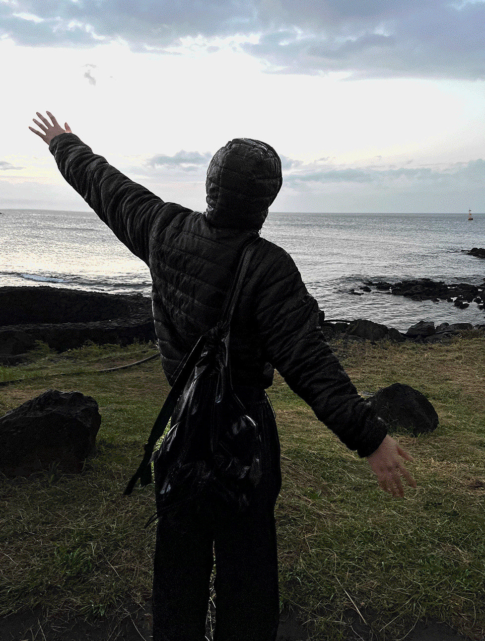 Tech Multi-Zipper Hooded Lightweight Padding