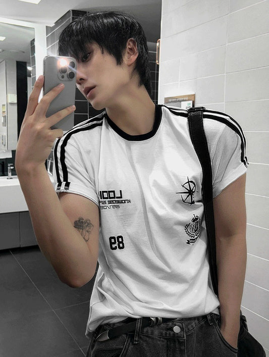 89 Line Short Sleeve T-shirt