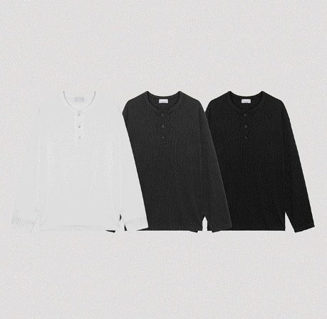 Fabien  corduroy henly-neck