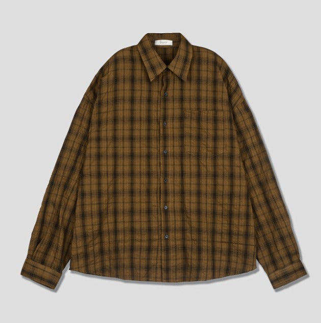 Aron Linkle checkered shirt