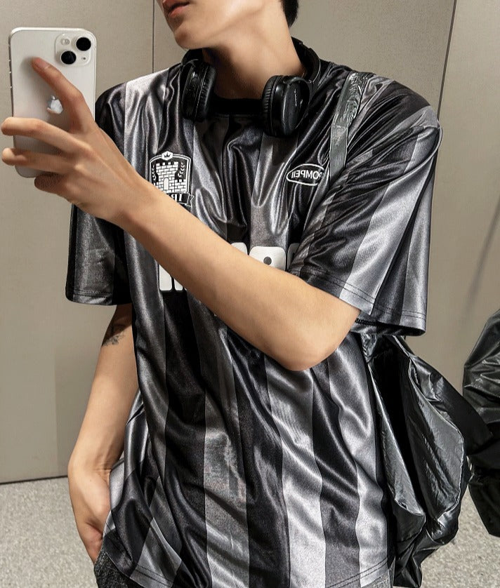 Sporty Jersey Short Sleeve Tee