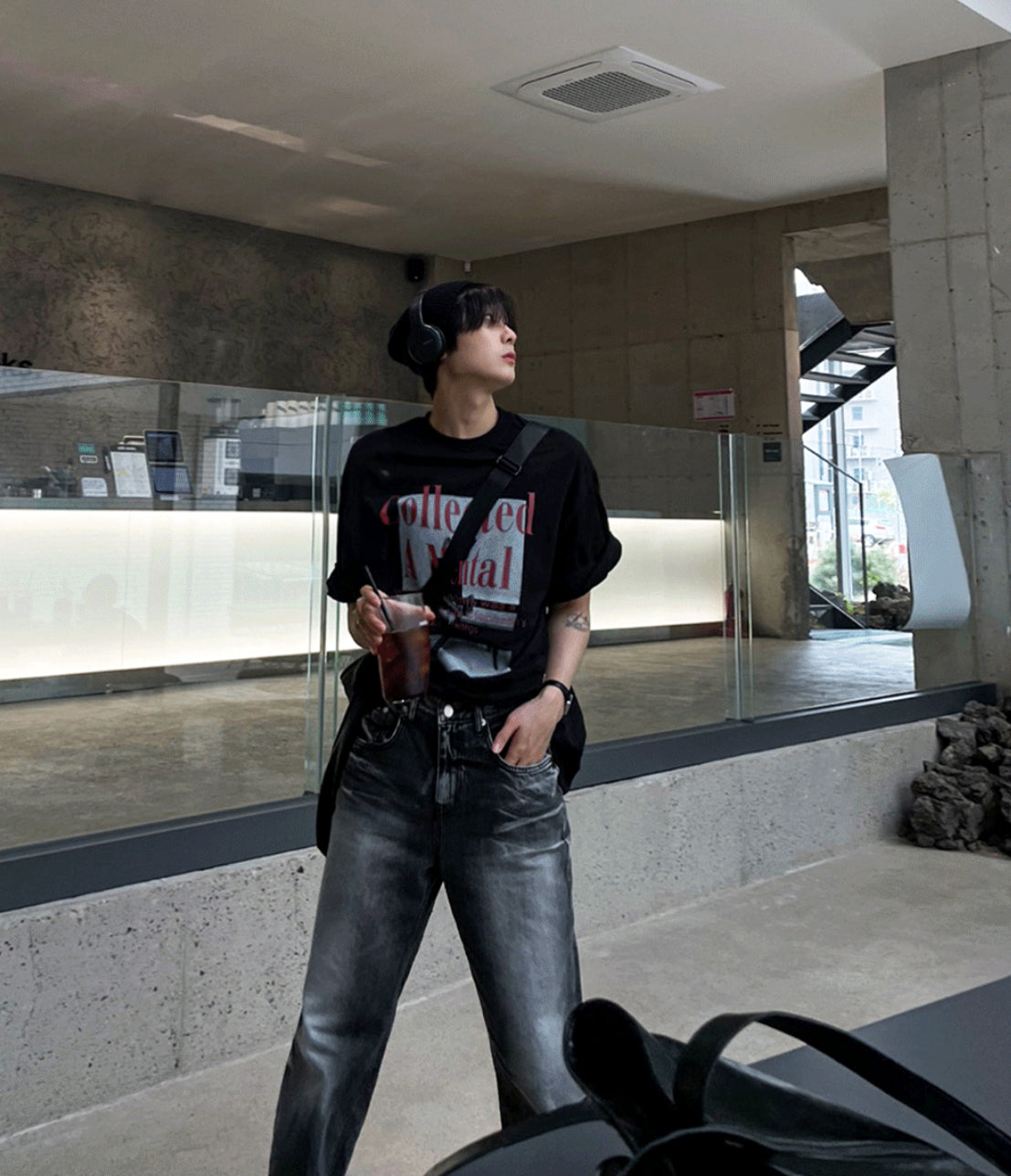 Mental Graphic Oversized T-shirt