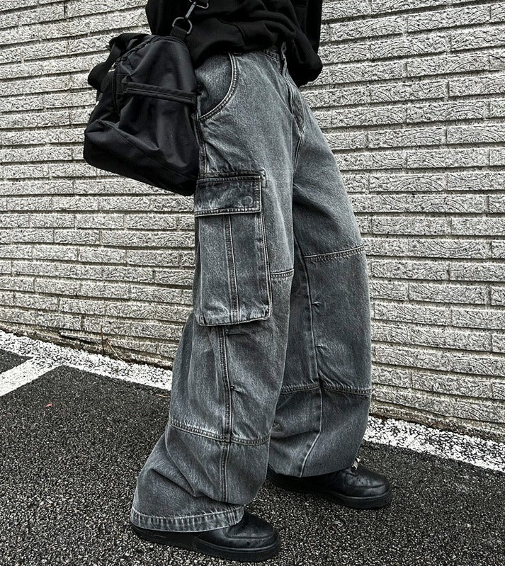 Meets Wide Cargo Denim