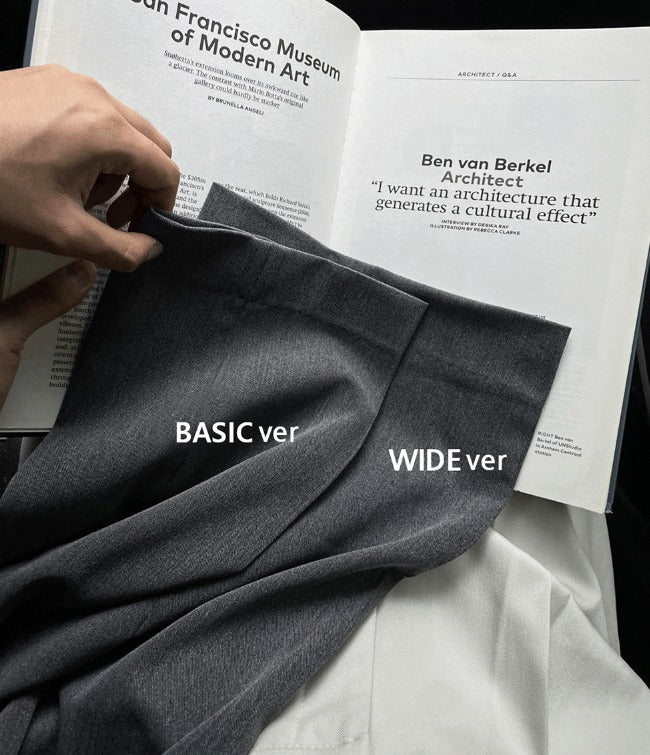 Cosyharu Basic & Wide Slacks