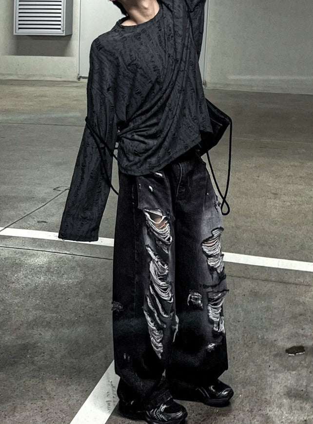 siwa denim pants bag