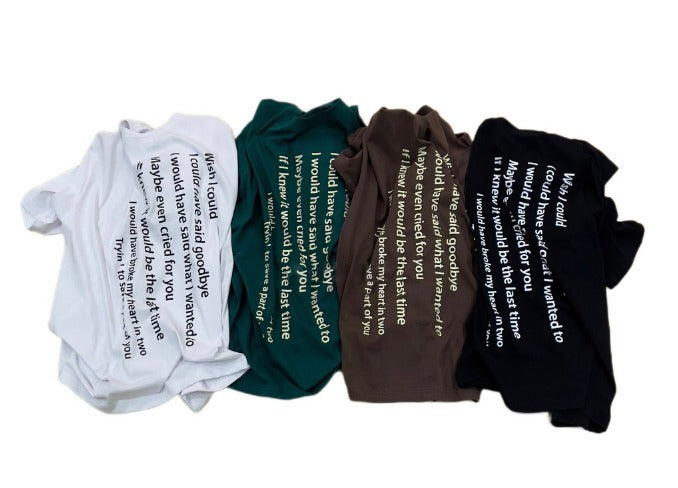 WISH Oversized Short Sleeve Tee