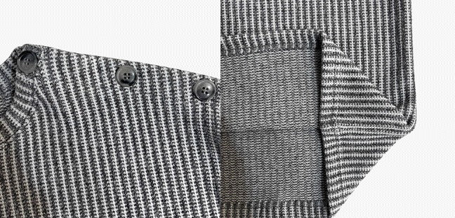 Muscle Fit Henley Neck Short Sleeve Knit