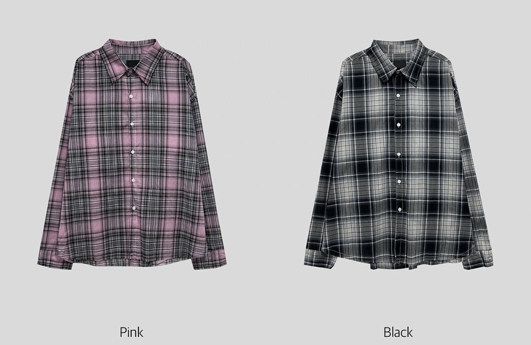 summer check board cutting shirts