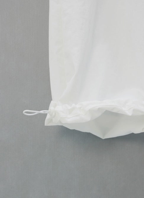 nylon cargo string pants