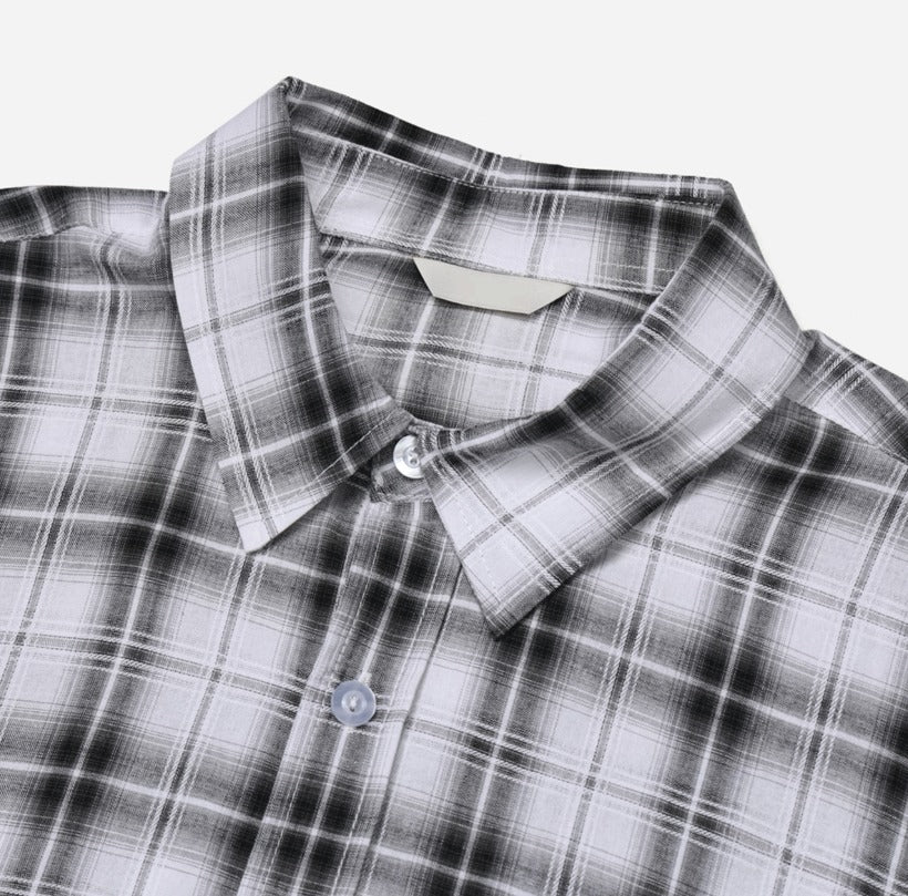 Delu Gradation Check Overshirt