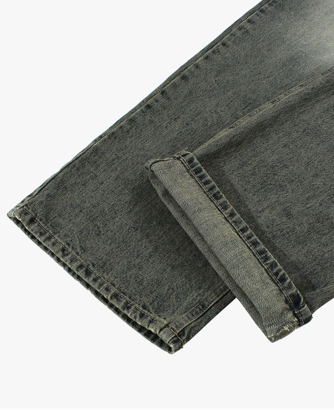 Emerald Tin Denim Pants