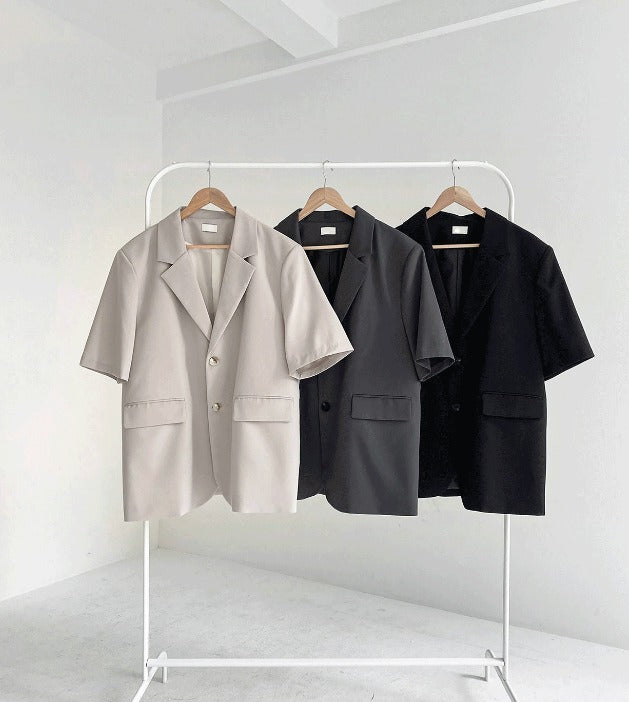 Two-Burton Half Blazer Jacket