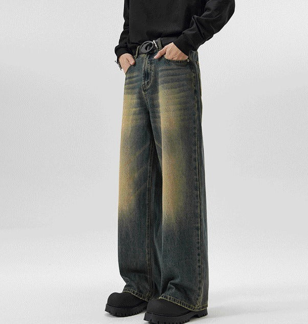 Ford Vintage Washing Long Wide Denim