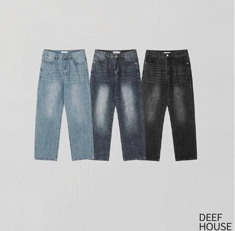 Deep Feel Wide Denim Pants