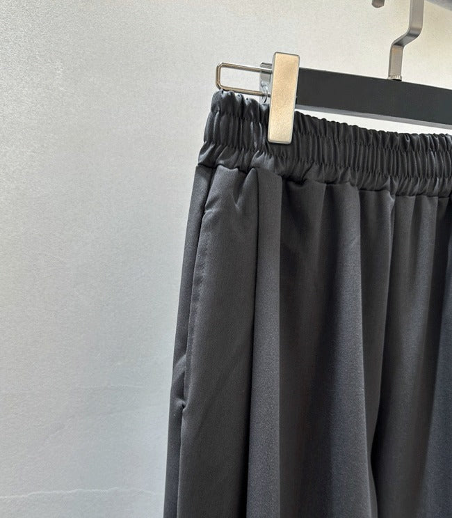 wide balloon set - up pants