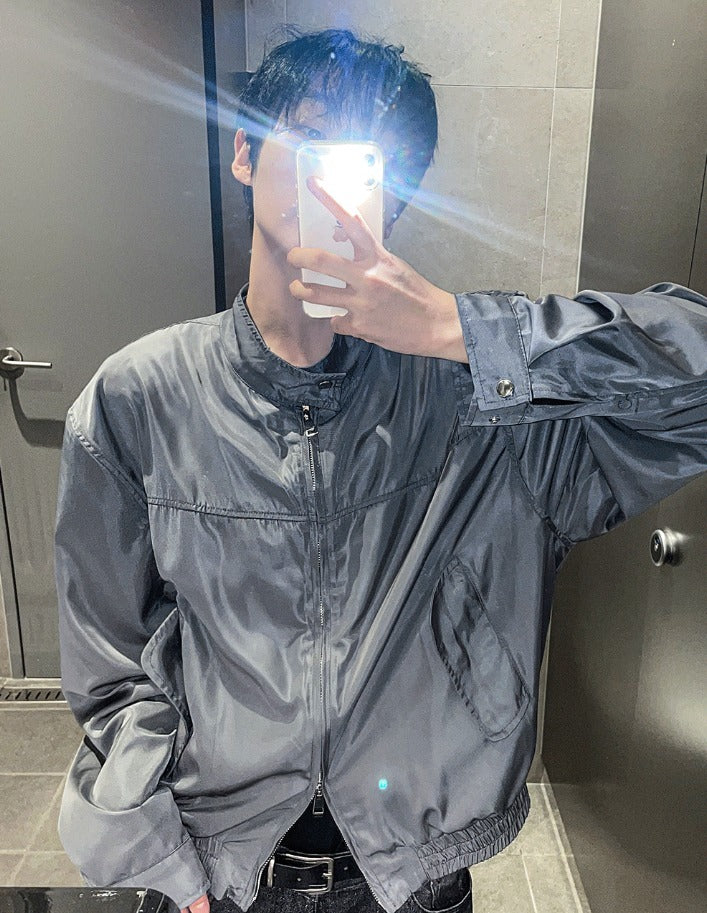 【COSYHARU】Perry Biker Windbreaker Jacket perry biker windbreaker jacket – cosyharu