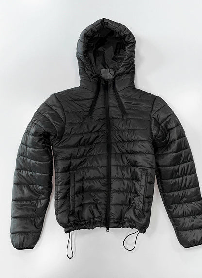 Tech Multi-Zipper Hooded Lightweight Padding