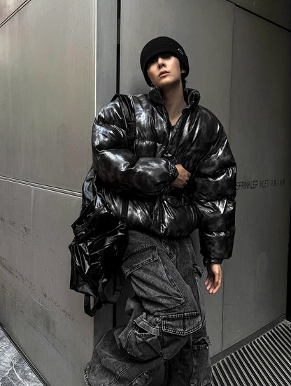 Dark Charcoal Metal Gray + Semi-Crop Banding Padding