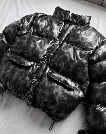 Dark Charcoal Metal Gray + Semi-Crop Banding Padding