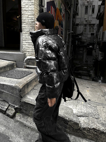 Dark Charcoal Metal Gray + Semi-Crop Banding Padding