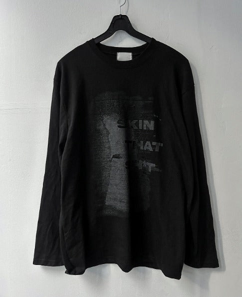 Secret Printing Long Sleeve Loose Fit T-shirt
