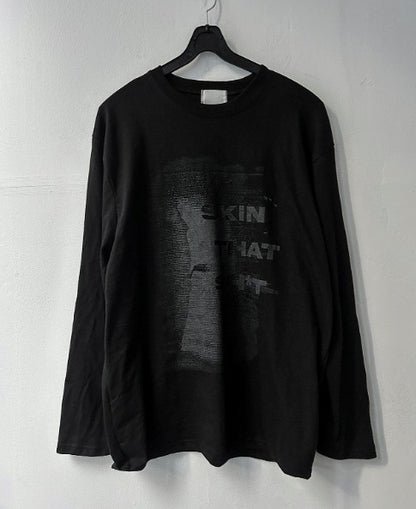 Secret Printing Long Sleeve Loose Fit T-shirt