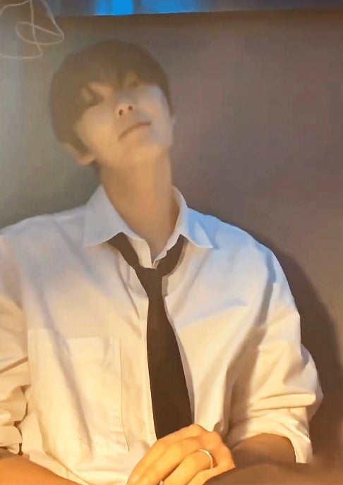 Minimal Deep Black Necktie