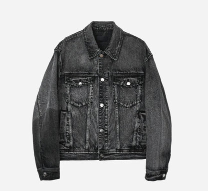 contemble snow denim jacket