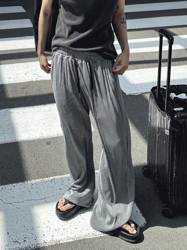 24s/s magic pleats pants