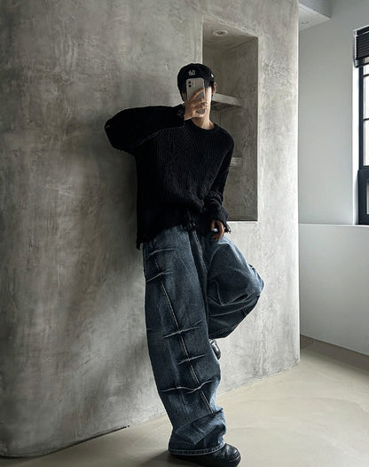 Stepping Cable Damage Knit