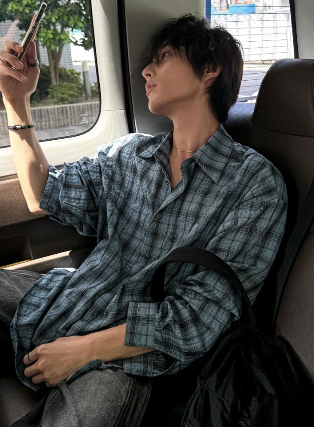 Aron Linkle checkered shirt