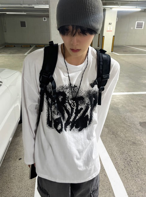 Loose-Fit Sweatshirt Tee