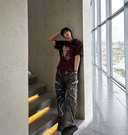 on-time short-sleeved T-shirt