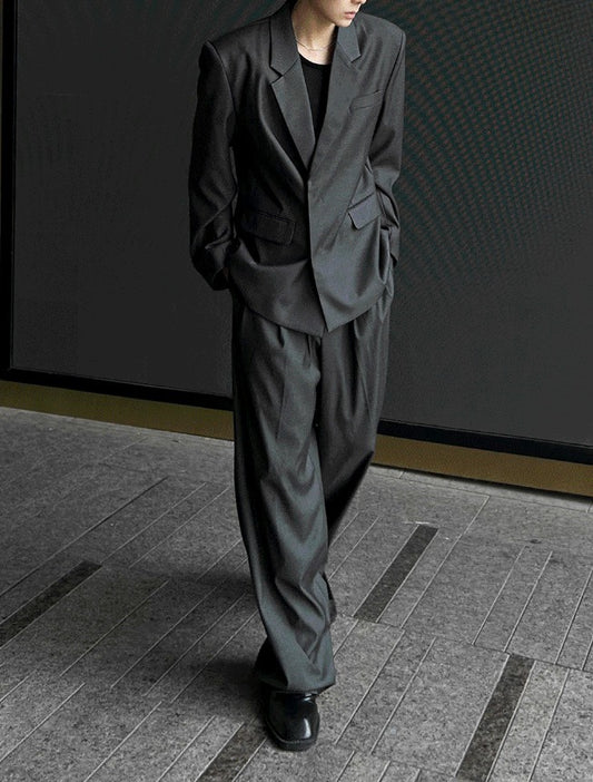 25SS Aura Two Tuck Slacks