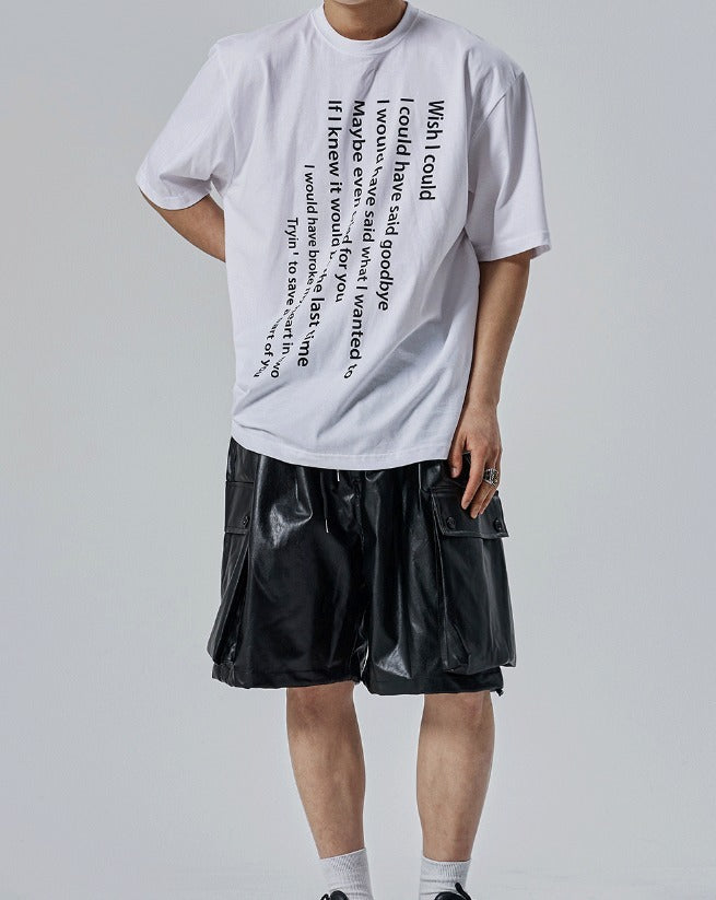 WISH Oversized Short Sleeve Tee