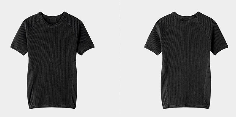 Pigment Muscle Fit Short Sleeve Knit