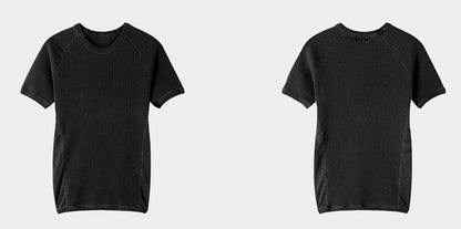 Pigment Muscle Fit Short Sleeve Knit