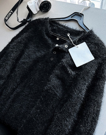 Mohair 4 Burton Henley Neck