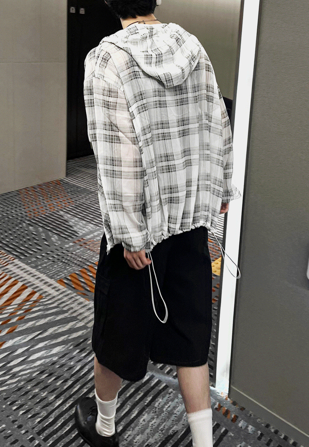 Multi Pocket Cargo Bermuda Shorts