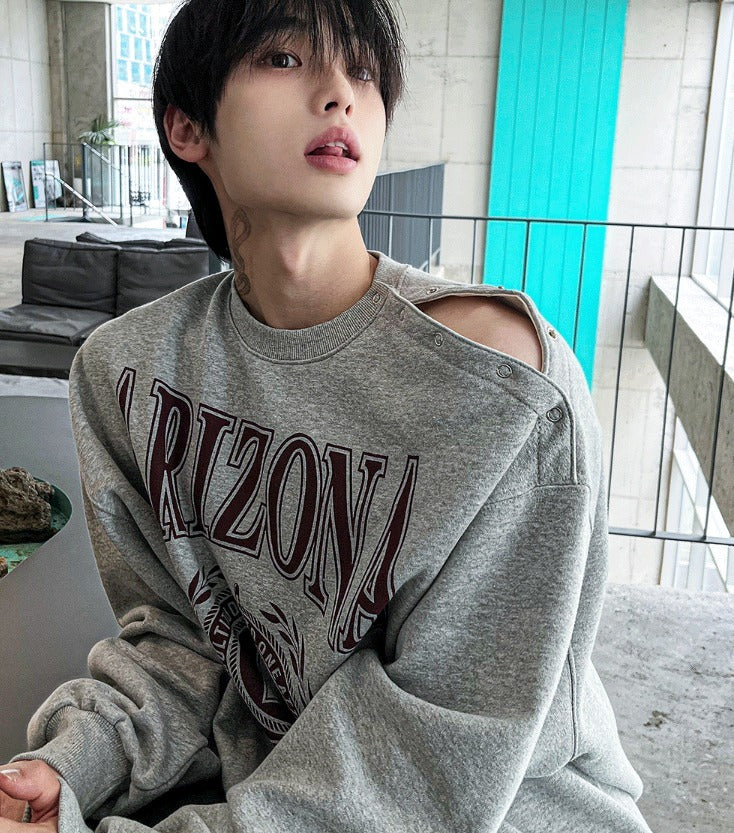 open five button rizona sweatshirt