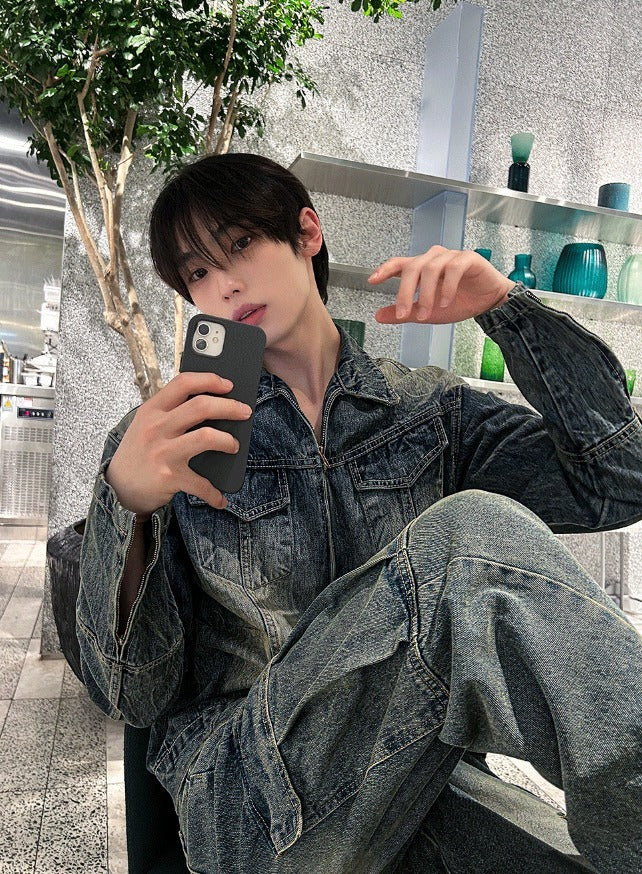 Real Washed Cargo Denim