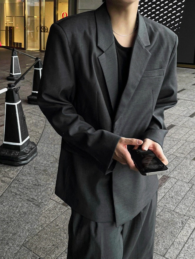 【COSYHARU】25SS Aura Two-Button Jacket 25SS Aura Two-Button Jacket – cosyharu