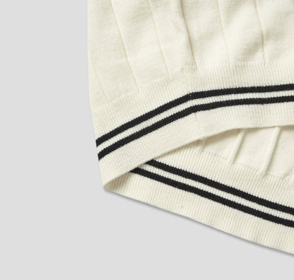 Magnum Henley Neck Short-Sleeved Knitwear