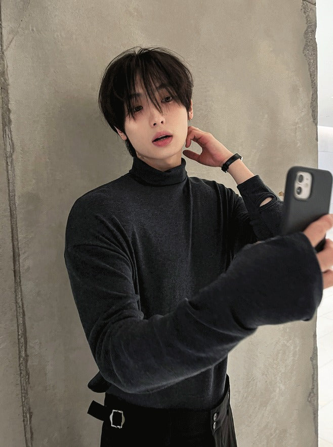Wool Pan Basic Warmer Turtleneck Tee - 7colors