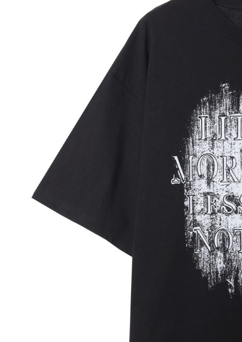 nebrae grunge short-sleeved T-shirt