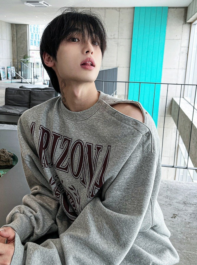 Open 5 Button washing sweat
