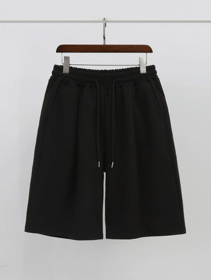Cotton Pintuck Bermuda Training pants