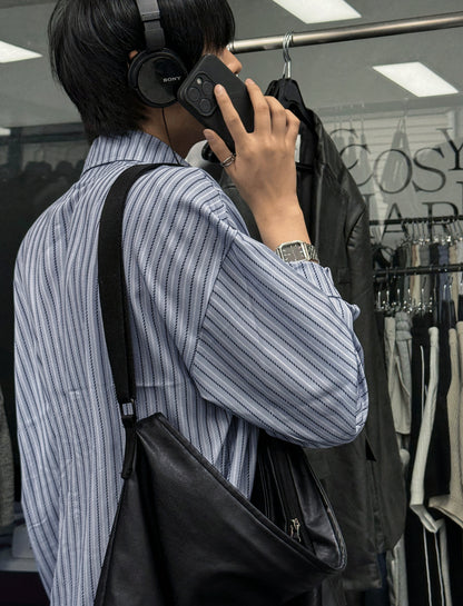 Dope Loose Fit Striped Shirt