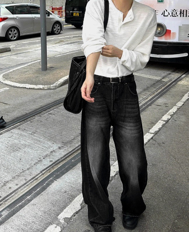 Ford Vintage Washing Long Wide Denim