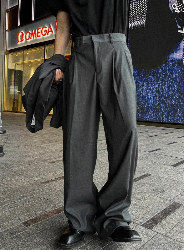 25SS Aura Two Tuck Slacks